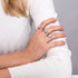 Haifischzahnring von Lauren Howe | 925er Sterlingsilber | Kristall